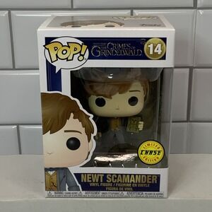 Funko Pop Newt Scamander 14 Fantastic Beasts Crimes of Grindelwald Chase Edition